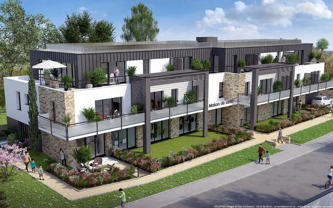 Programme immobilier neuf Arzon centre-bourg à deux pas de la mer à Arzon