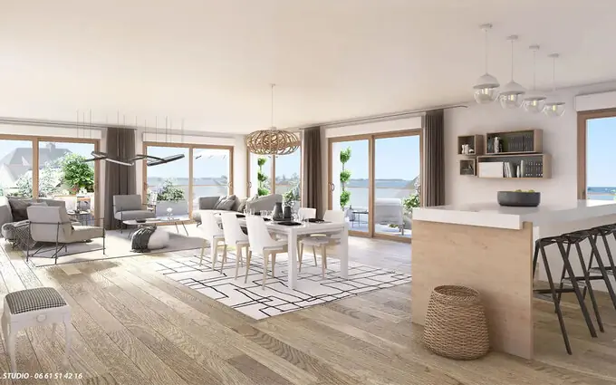 Programme immobilier neuf La Turballe face à la Plage des Bretons à La Turballe (44420)