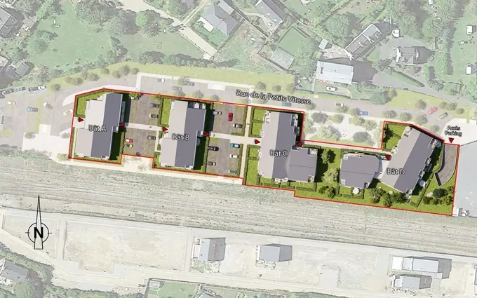 Programme immobilier neuf Ker restel - accession locale - t1 à Roscoff