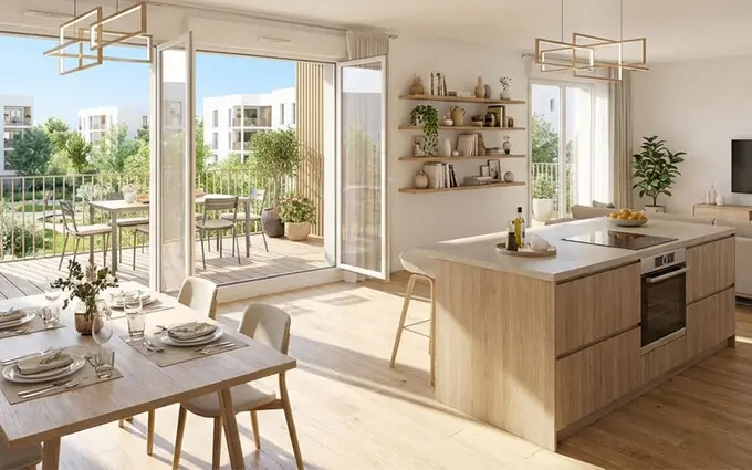 Programme immobilier neuf Angers au coeur du quartier Les Hauts de Saint Aubin à Angers (49000)