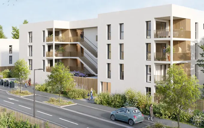 Programme immobilier neuf Angers au coeur du quartier Les Hauts de Saint Aubin à Angers