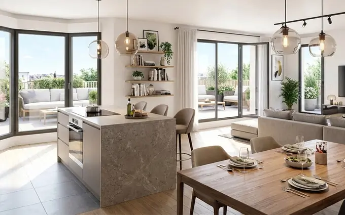 Programme immobilier neuf Angers quartier de la Doutre à Angers (49000)