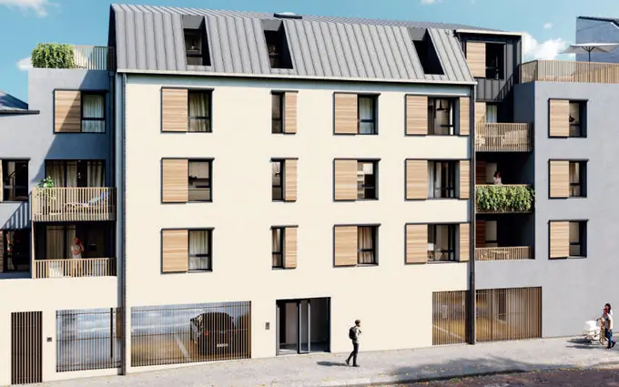 Programme immobilier neuf Angers quartier de la Doutre à Angers