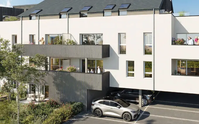 Programme immobilier neuf Angers Quartier Madeleine-St Léonard au coeur d'un cadre vert à Angers