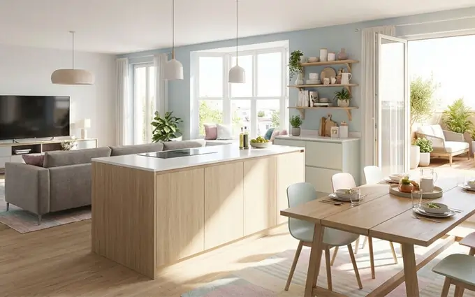 Programme immobilier neuf Angers Quartier Madeleine-St Léonard au coeur d'un cadre vert à Angers