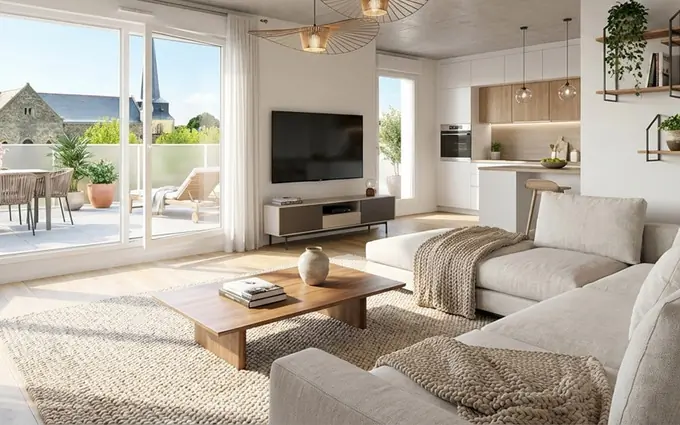 Programme immobilier neuf Notre-Dame-de-Monts au coeur du bourg de ville à Notre-Dame-de-Monts (85690)