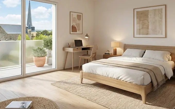 Programme immobilier neuf Notre-Dame-de-Monts au coeur du bourg de ville à Notre-Dame-de-Monts