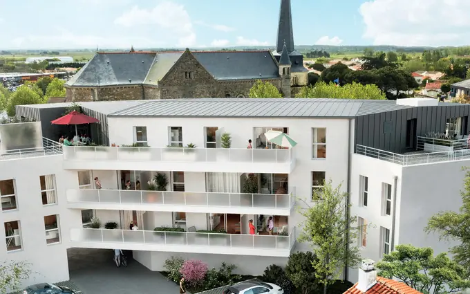 Programme immobilier neuf Notre-Dame-de-Monts au coeur du bourg de ville à Notre-Dame-de-Monts