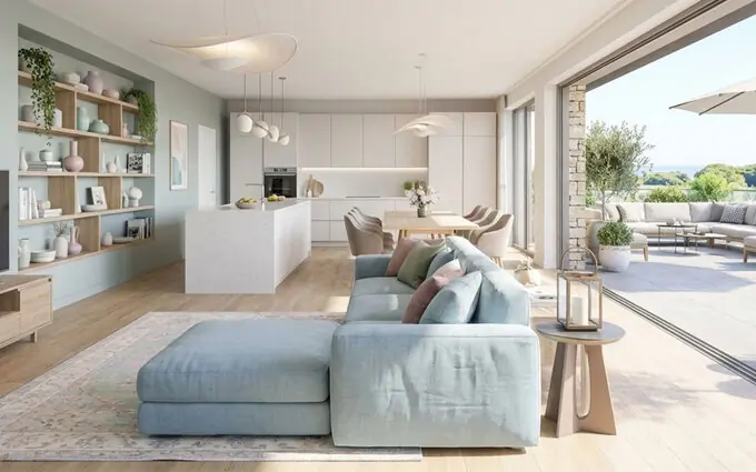 Programme immobilier neuf Pornichet centre à 10 min à pied de la plage de La Pointe du Bec à Pornichet