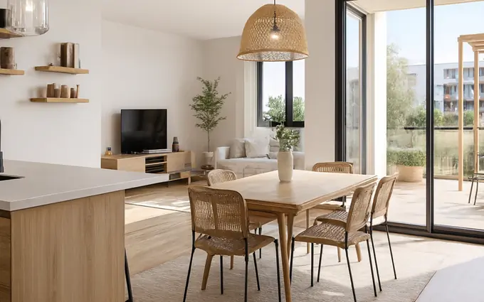 Programme immobilier neuf Villefranche-sur-Saône au coeur de l'écoquartier Monplaisir à Villefranche-sur-Saône