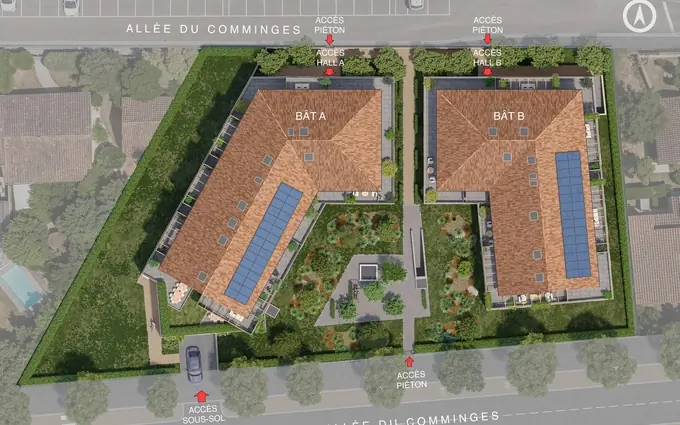 Programme immobilier neuf Almaya à Colomiers