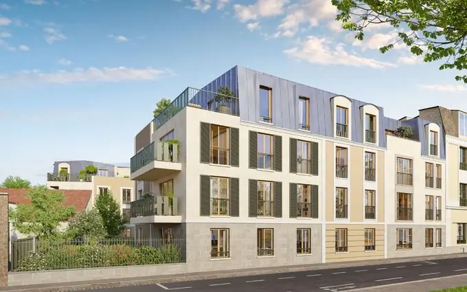 Programme immobilier neuf Un jardin intimiste au cœur de la ville à Fontainebleau
