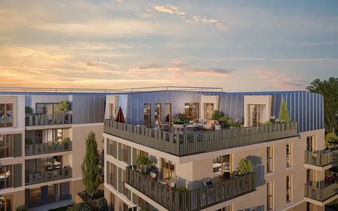 Programme immobilier neuf Un jardin intimiste au cœur de la ville à Fontainebleau