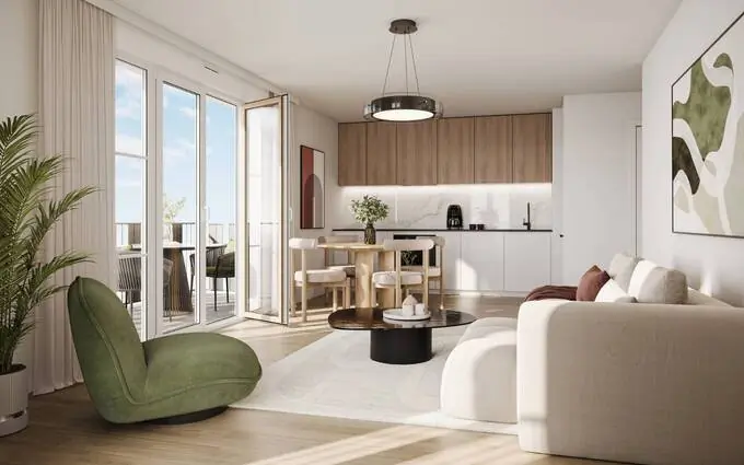 Programme immobilier neuf Un jardin intimiste au cœur de la ville à Fontainebleau