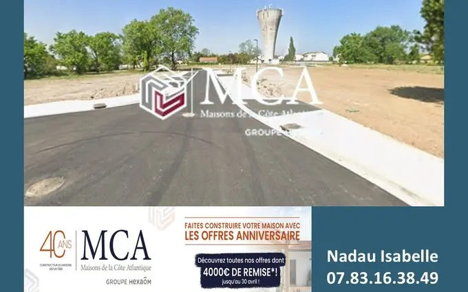 Programme immobilier neuf Terrain à partir de 939m² à Ambarès-et-Lagrave à Ambarès-et-Lagrave (33440)