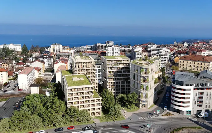 Programme immobilier neuf Eclat leman à Thonon-les-Bains