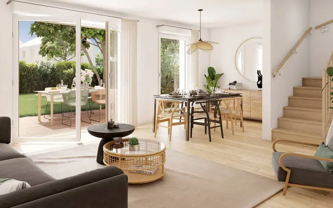 Programme immobilier neuf La Norville quartier résidentiel à 6 min en voiture du RER C à La Norville (91290)