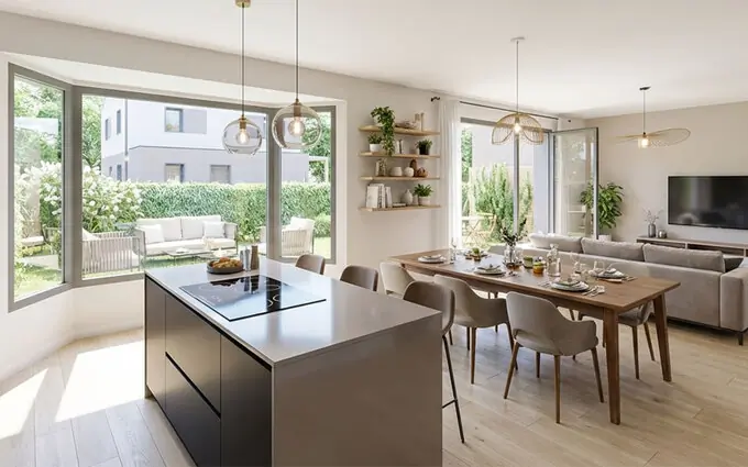 Programme immobilier neuf Vannes maisons neuves quartier Nord-Gare proche centre-ville à Vannes