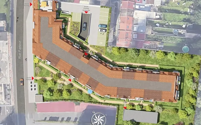 Programme immobilier neuf Domaine Saint Louis à Wasquehal