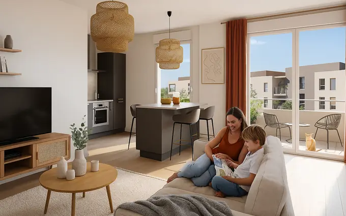 Programme immobilier neuf Bourg-en-Bresse secteur résidentiel proche centre et gare