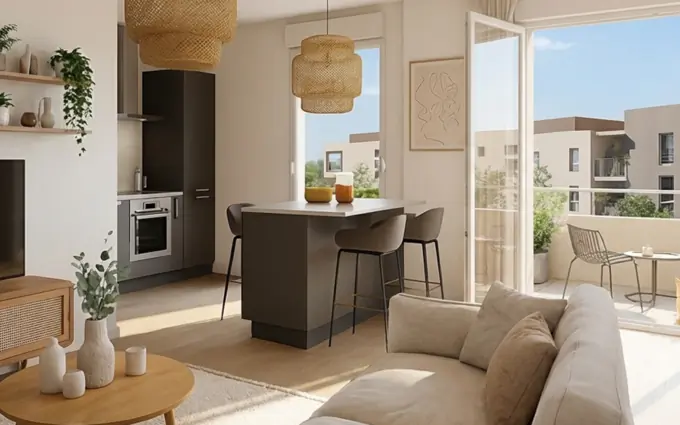 Programme immobilier neuf Bourg-en-Bresse secteur résidentiel proche centre et gare à Bourg-en-Bresse