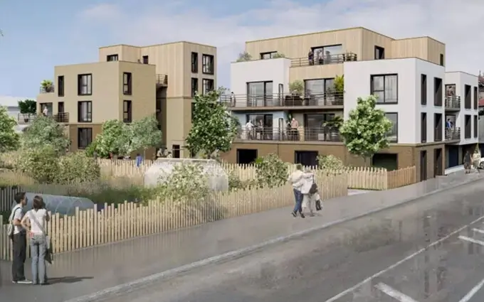 Programme immobilier neuf Le Havre à 5 min à pied du futur tram Vallée-Béreult à Le Havre
