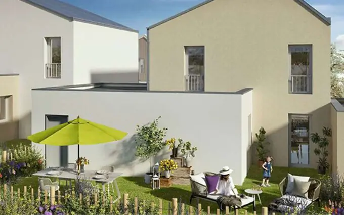 Programme immobilier neuf Paimpol maisons neuves avec garage quartier de Malabry à Paimpol