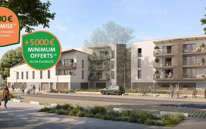 Programme immobilier neuf Jardin nozay à Angers (49000)