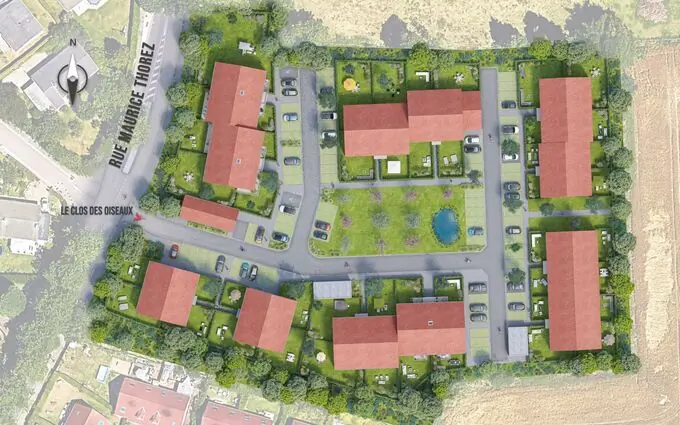 Programme immobilier neuf Le clos des oiseaux à Gonfreville-l'Orcher