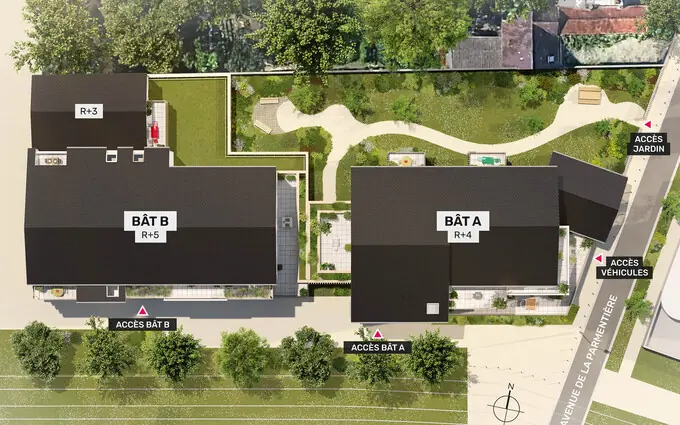 Programme immobilier neuf Botanéa à La Riche