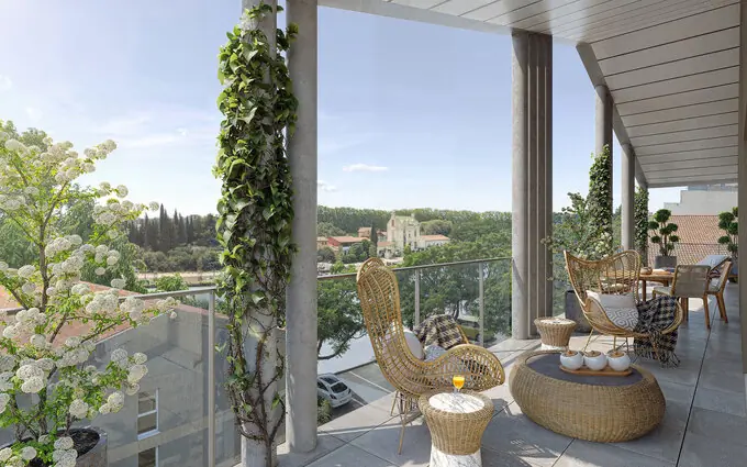 Programme immobilier neuf Le patio du midi à Béziers