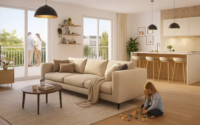 Programme immobilier neuf Neuilly-Plaisance à 6 minutes à vélo du RER A à Neuilly-Plaisance