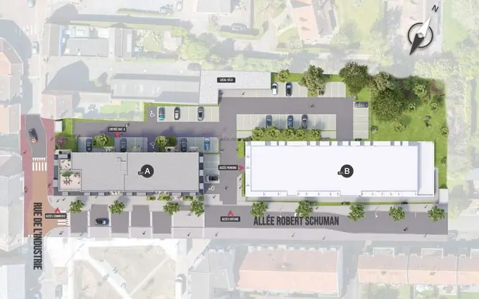 Programme immobilier neuf Les Terrasses de l’Europe à Wervicq-Sud