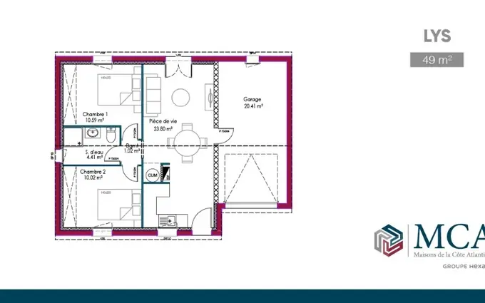 Programme immobilier neuf Terrain à partir de 600m² à Urcuit à Urcuit
