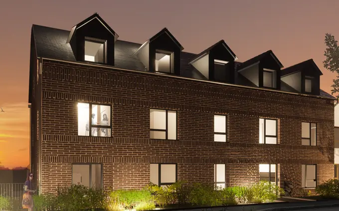 Programme immobilier neuf Chartres-de-Bretagne en plein centre du bourg à Chartres-de-Bretagne