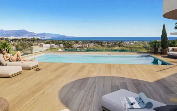 Programme immobilier neuf Antibes quartier des Terriers vue sur la mer à Antibes (06160)