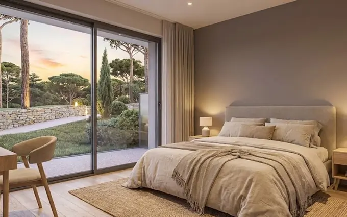 Programme immobilier neuf Antibes quartier des Terriers vue sur la mer à Antibes