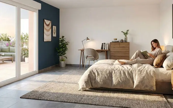 Programme immobilier neuf Cagnes-sur-Mer proche Polygone Riviera et ses commerces à Cagnes-sur-Mer