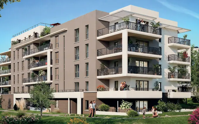 Programme immobilier neuf Cagnes-sur-Mer proche Polygone Riviera et ses commerces à Cagnes-sur-Mer