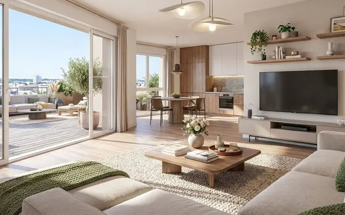 Programme immobilier neuf Lorient à 12 min à pied de la gare TER à Lorient