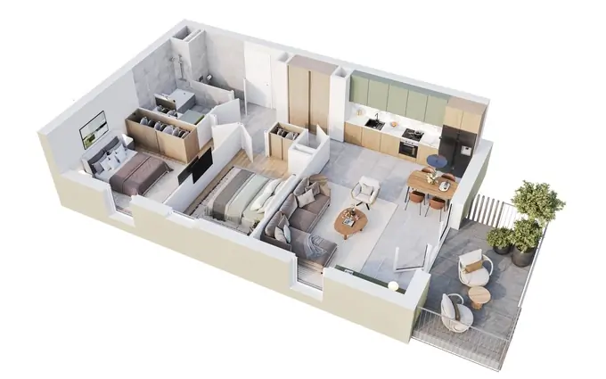 Programme immobilier neuf Le symphonie à Murianette