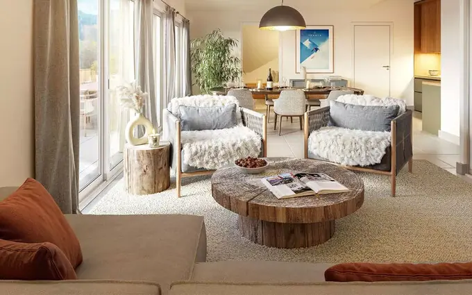 Programme immobilier neuf Allemond à 1 min à pied de la télécabine de l'Eau d'Olle Express à Allemond (38114)