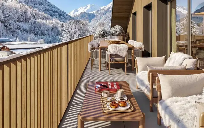 Programme immobilier neuf Allemond à 1 min à pied de la télécabine de l'Eau d'Olle Express à Allemond