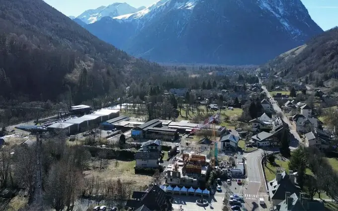 Programme immobilier neuf Allemond à 1 min à pied de la télécabine de l'Eau d'Olle Express à Allemond