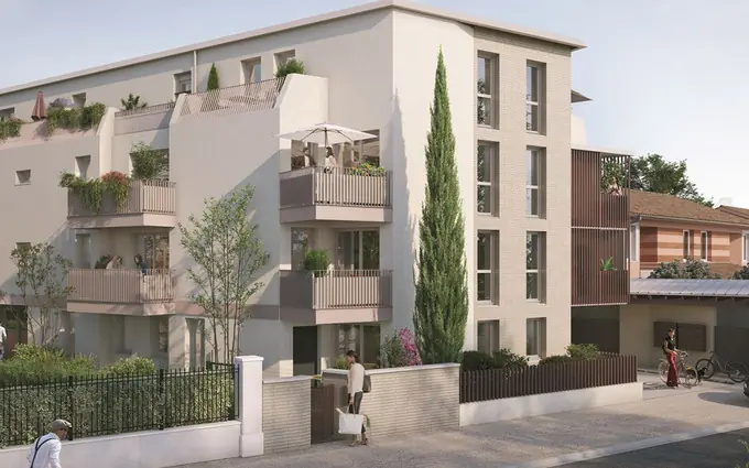 Programme immobilier neuf Toulouse à 4 km de la place du Capitole à Toulouse
