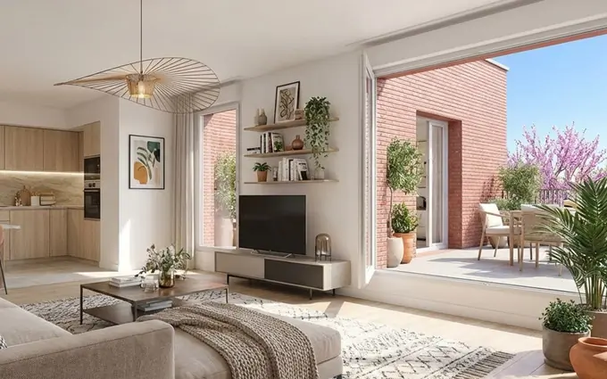 Programme immobilier neuf Toulouse proche de l'arrêt de bus ligne L4 à Toulouse