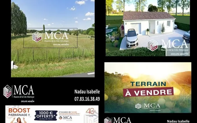Programme immobilier neuf Terrain à partir de 790m² à Saint-Savin à Saint-Savin (33920)