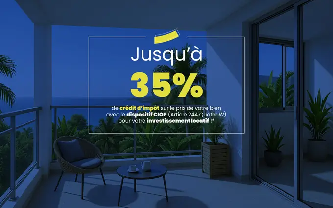 Programme immobilier neuf La Possession quartier calme à deux pas du centre à La possession (97419)