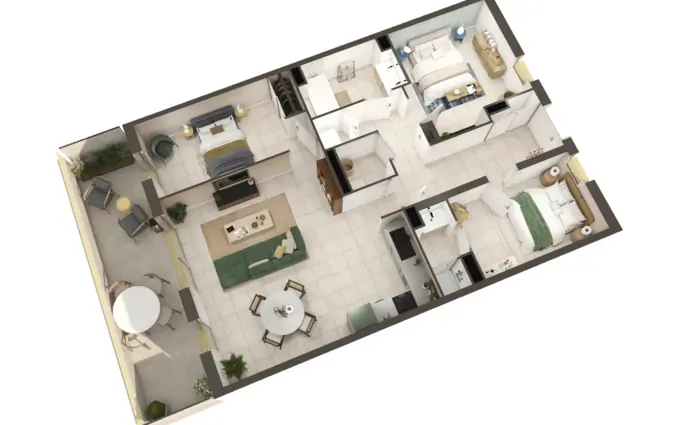 Programme immobilier neuf Inflorescences à Montpellier