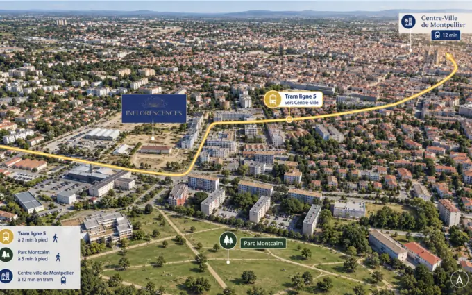 Programme immobilier neuf Inflorescences à Montpellier